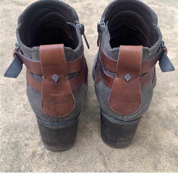 Sam Edelman Women's Hannah Brown Suede Buckle Ankle Boot Size 8 - Picture 11 of 11